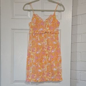 Cotton On Poppy Shirred Strappy Mini Dress Size Small